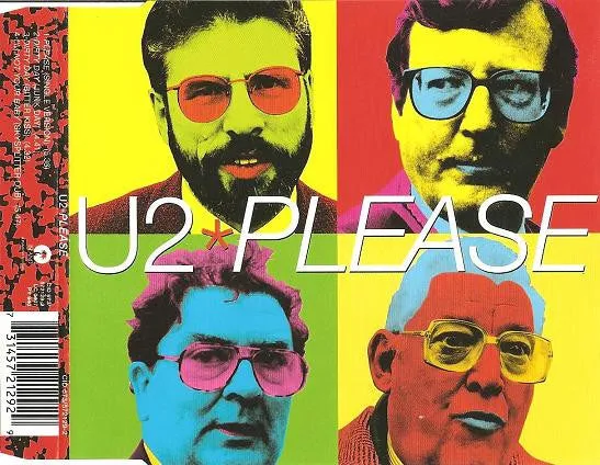 U2 Please CD1 CD maxi Near Mint