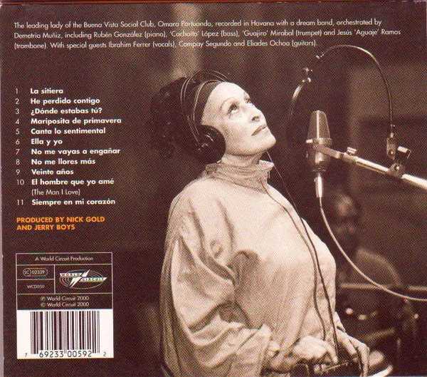 Omara Portuondo Omara Portuondo CD album latin jazz