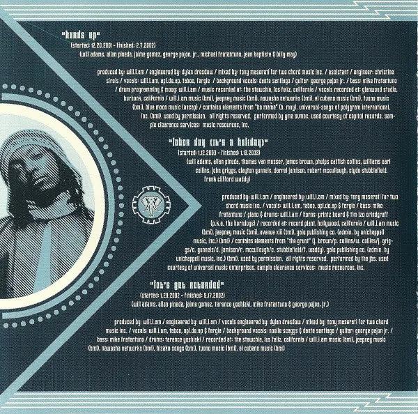 Black Eyed Peas Elephunk CD usato NM hip hop