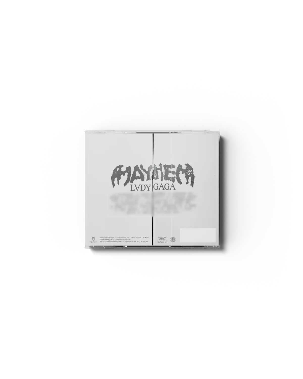 Lady Gaga Mayhem CD standard 14 brani edizione pop