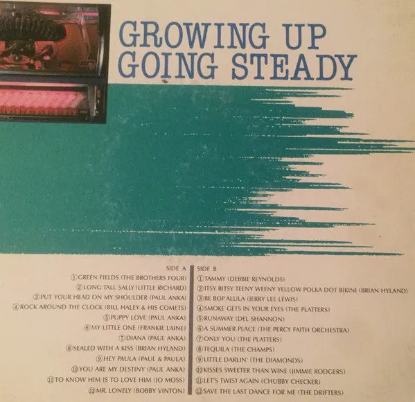 Growing Up Going Steady vinile LP mono Giappone