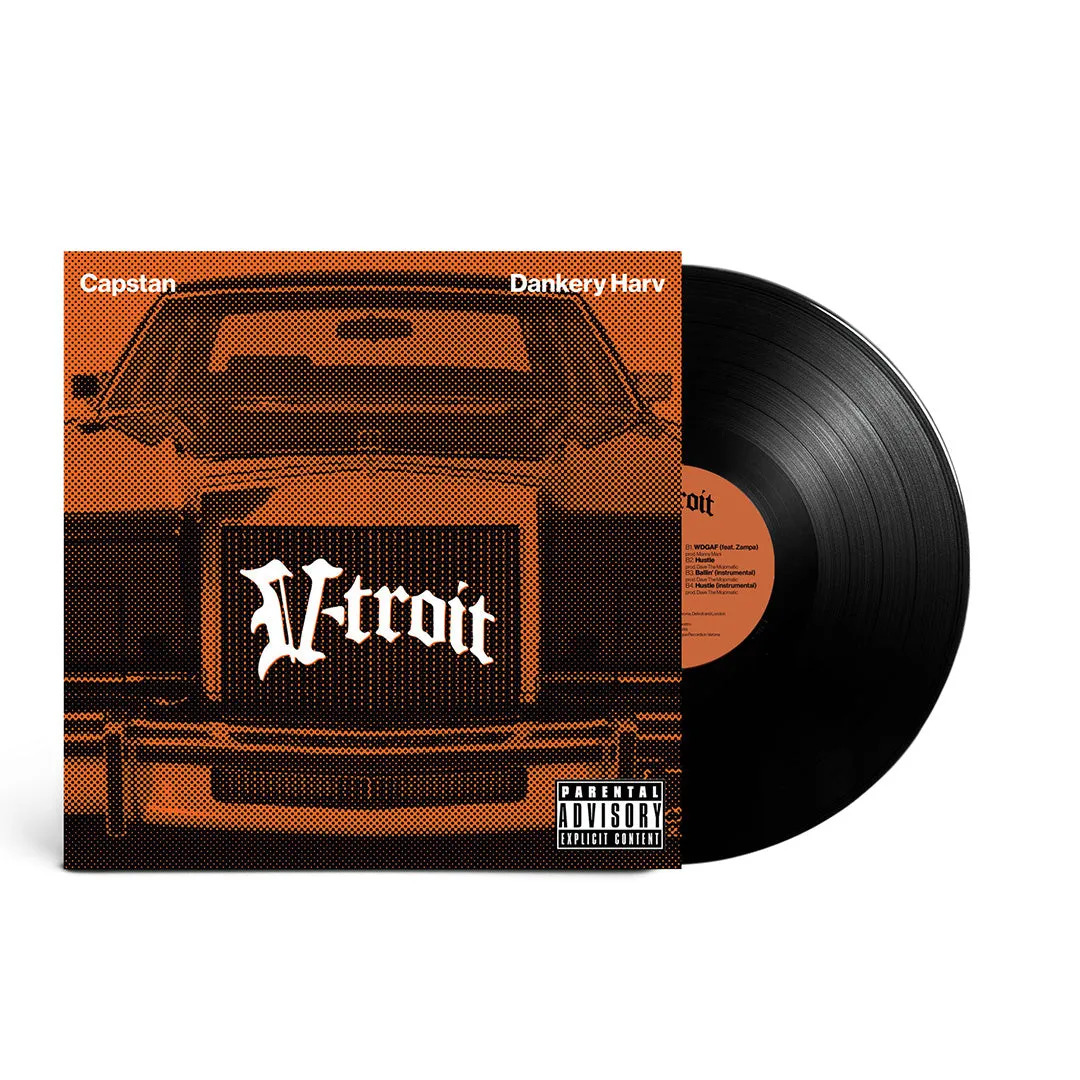 Capstan Dankery Harv V-Troit LP vinile black ltd