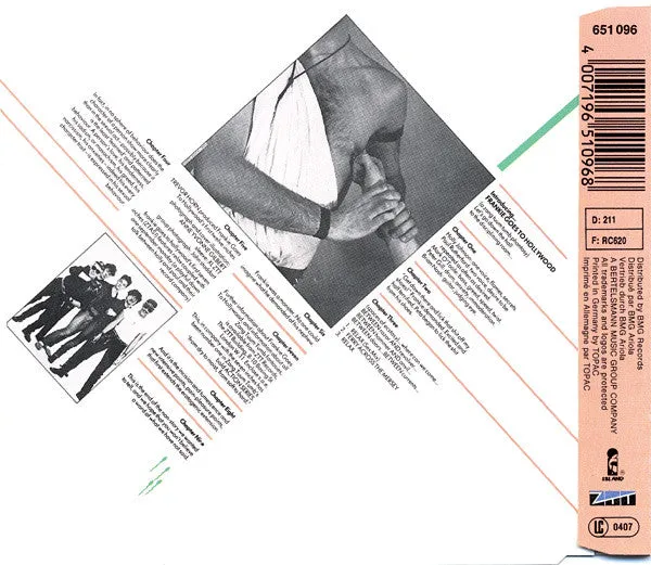 Frankie Goes To Hollywood Relax CD maxi synth-pop