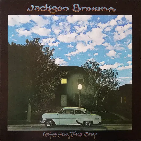 Jackson Browne Late For The Sky LP Vinile Usato NM Ristampa Italia