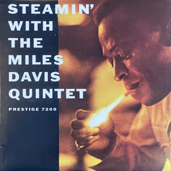 Miles Davis Quintet Steamin' vinile LP rimasterizzato VG+