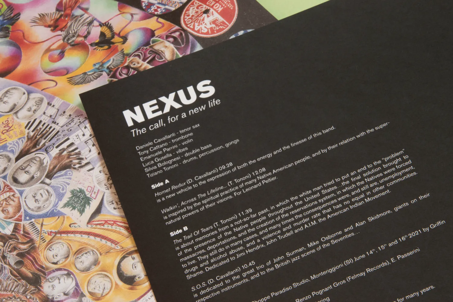 Black Sweat Nexus The Call For A New Life vinile LP jazz