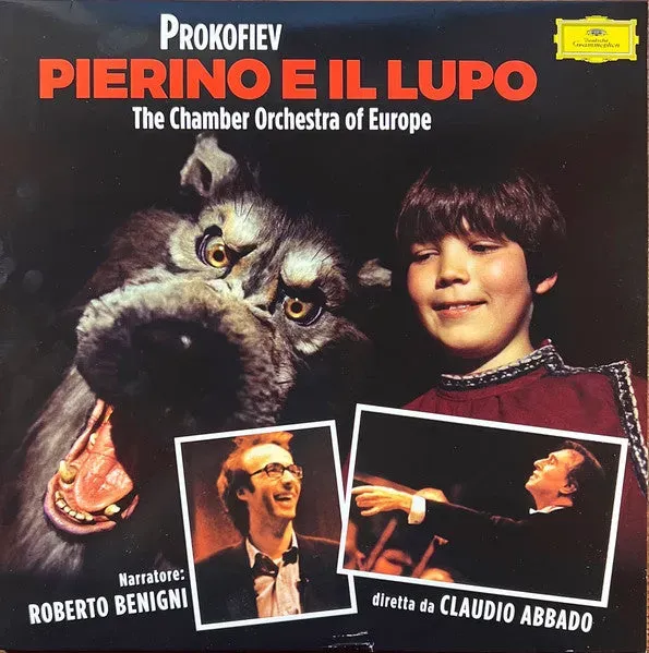 Prokofiev Abbado Pierino e il Lupo LP 180g classica