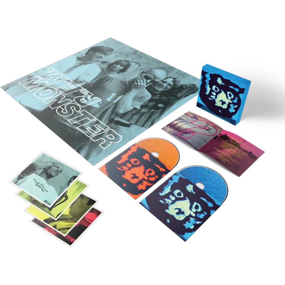 R.E.M. Monster 25th Anniversary doppio CD 2 dischi remix