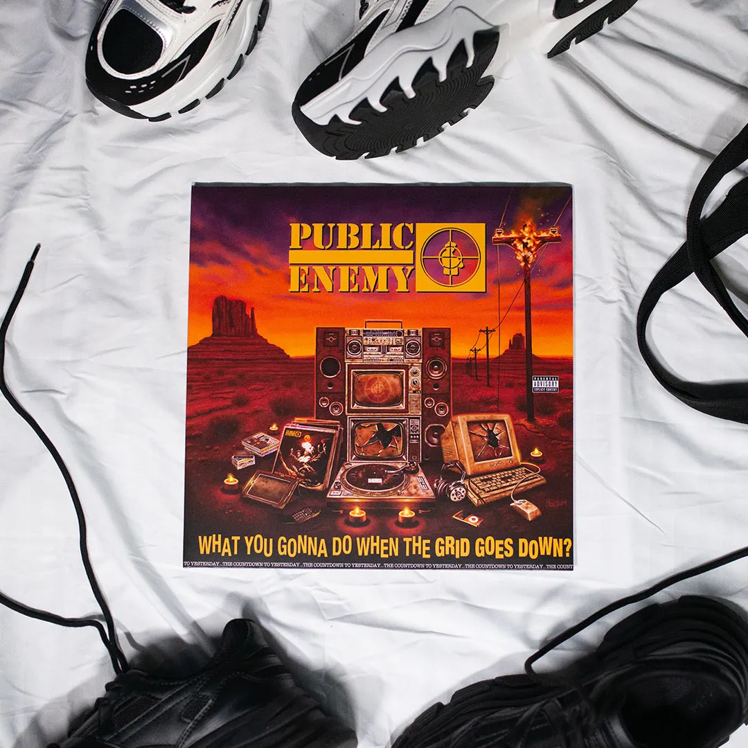 Public Enemy Grid Goes Down vinile LP hip hop