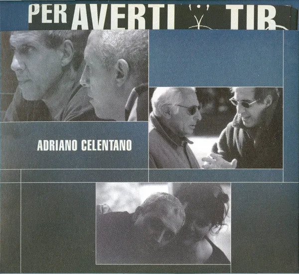 Adriano Celentano Esco Di Rado CD album digipak blu