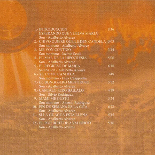 Adalberto Alvarez Grandes Exitos CD usato VG son cubano