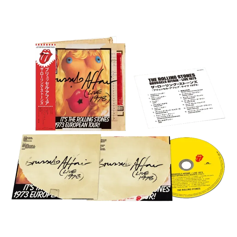 Rolling Stones Brussels Affair Live 1973 CD SHM-CD