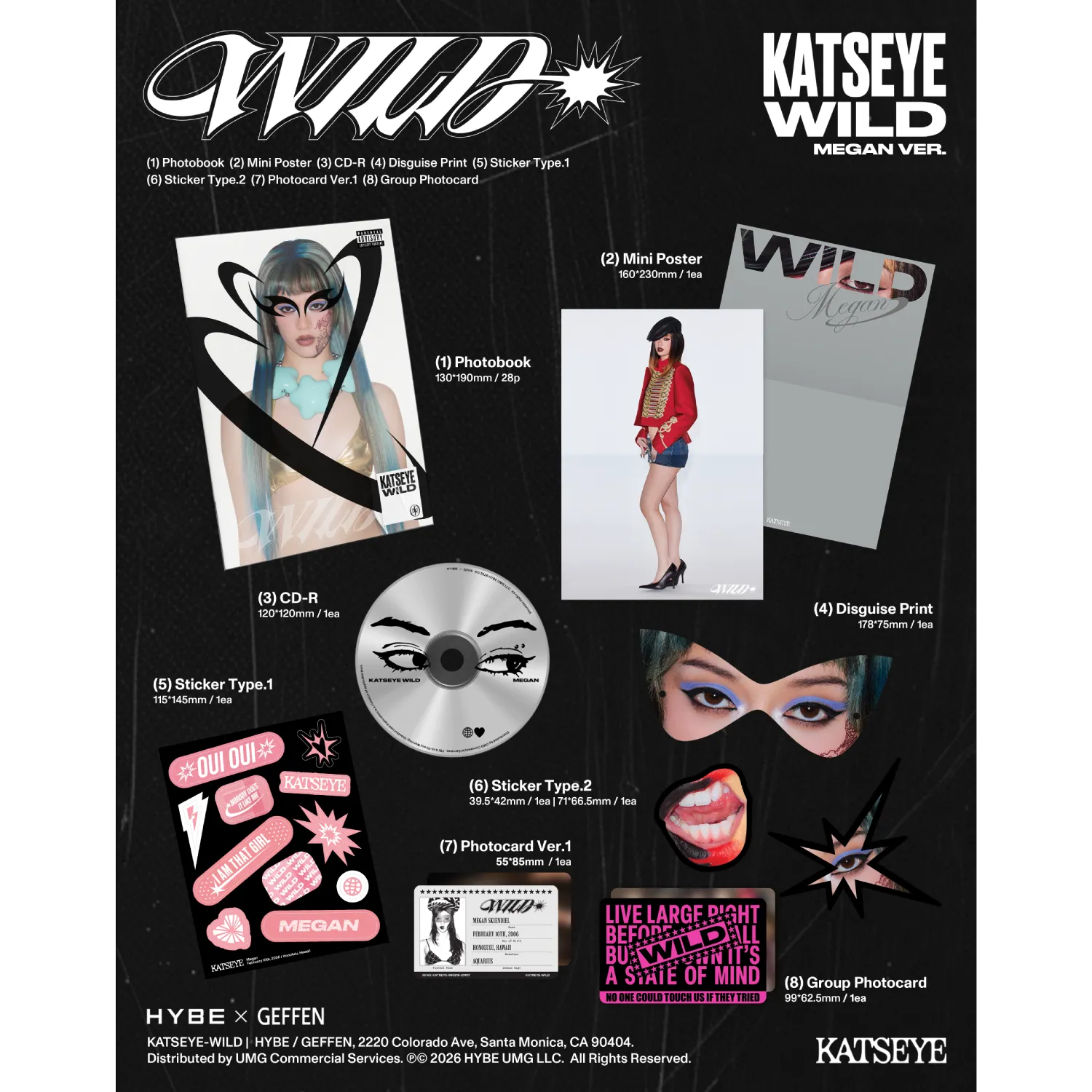 Polydor Wild CD versione Megan