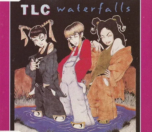 TLC Waterfalls CD singolo 5 brani VG+