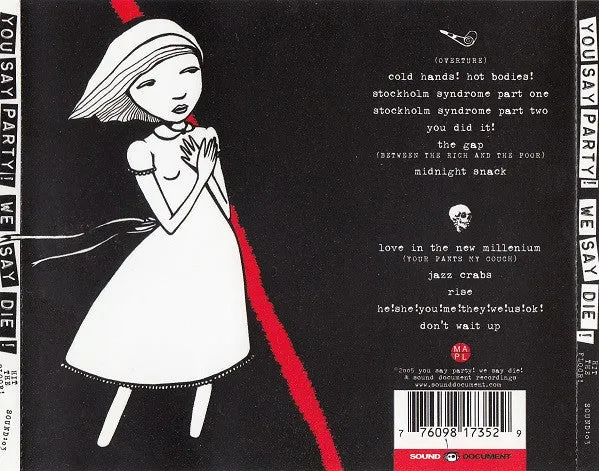 You Say Party! We Say Die! Hit The Floor! CD usato indie rock