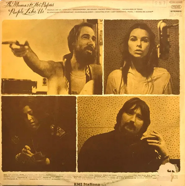Mamas & Papas People Like Us LP vinile 1971
