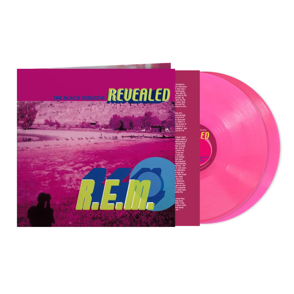 R.E.M. Black Sessions Revealed 2 LP vinile rosa neon