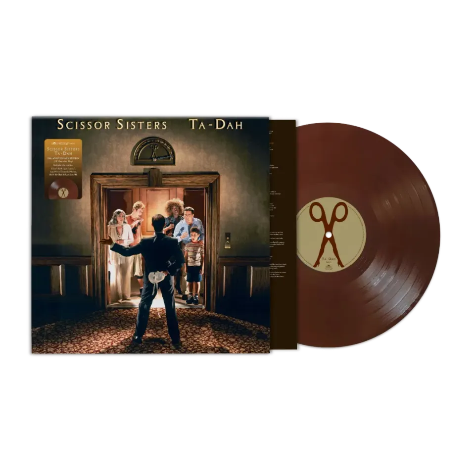 Scissor Sisters Ta-Dah vinile LP chocolate anniversario