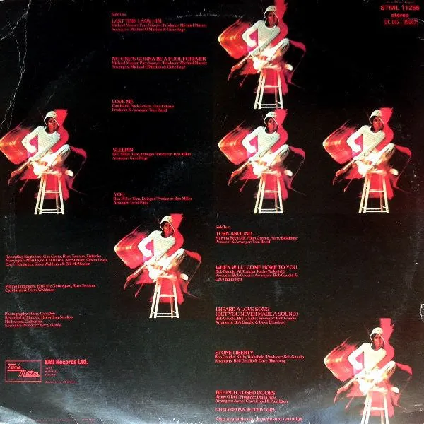 Diana Ross Last Time I Saw Him LP vinile usato G+
