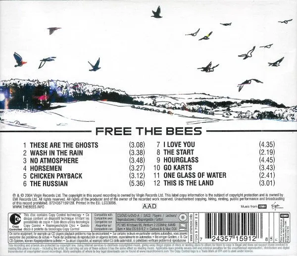 Bees Free The Bees CD album copy protected