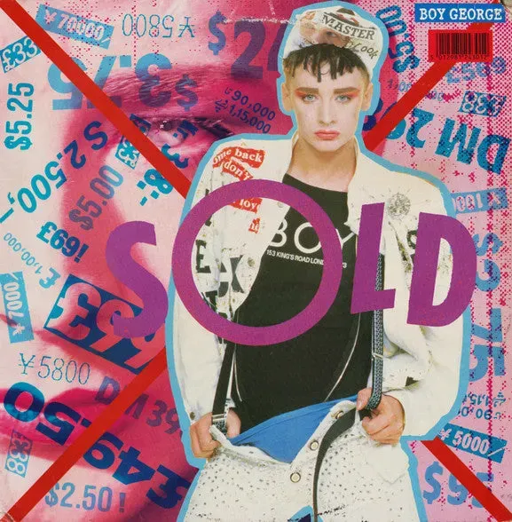 Boy George Sold LP vinile synth-pop italiano