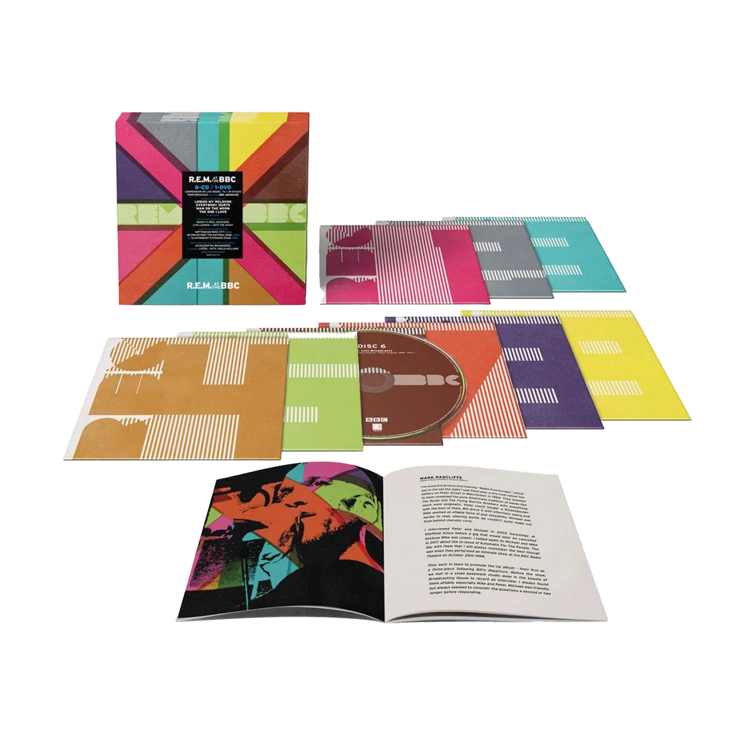 R.E.M. At The BBC cofanetto 8CD+DVD + t-shirt manica lunga