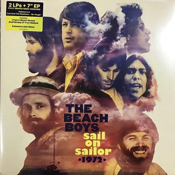 The Beach Boys Sail On Sailor 1972 vinile 2LP+7" Mint