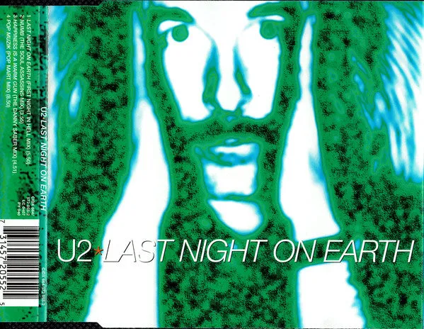 U2 Last Night On Earth CD singolo 1997 remix