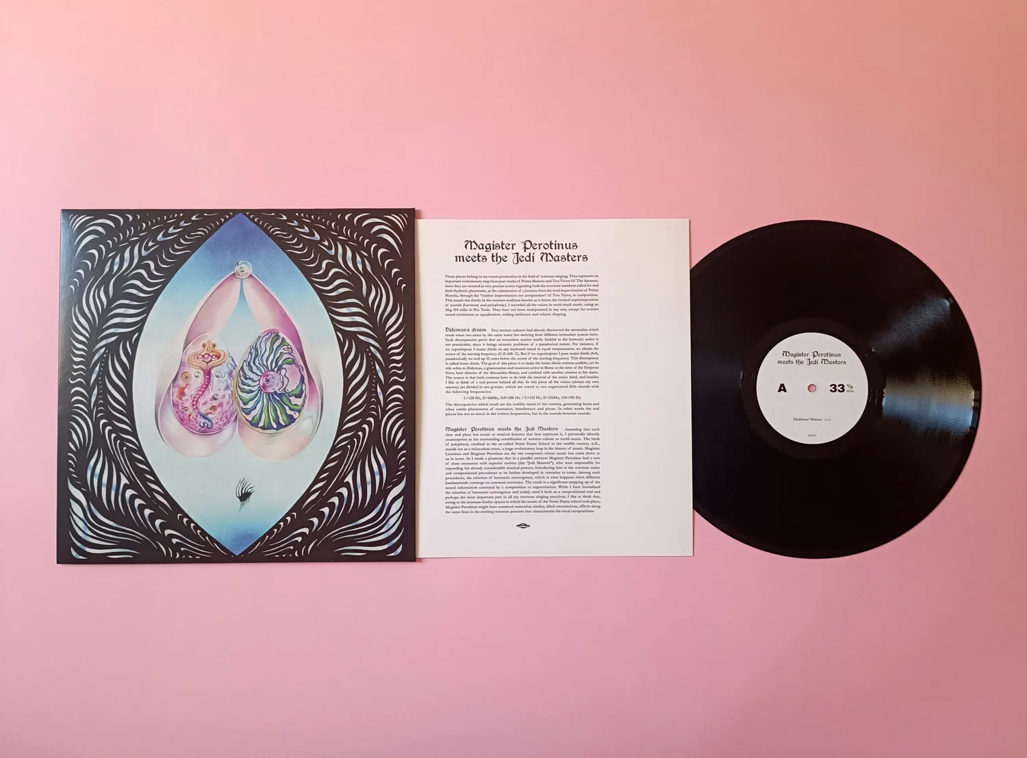 Black Sweat Roberto Laneri Magister Perotinus vinile LP armonici
