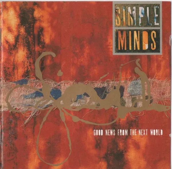 Simple Minds Good News Next World CD Album 1995 usato