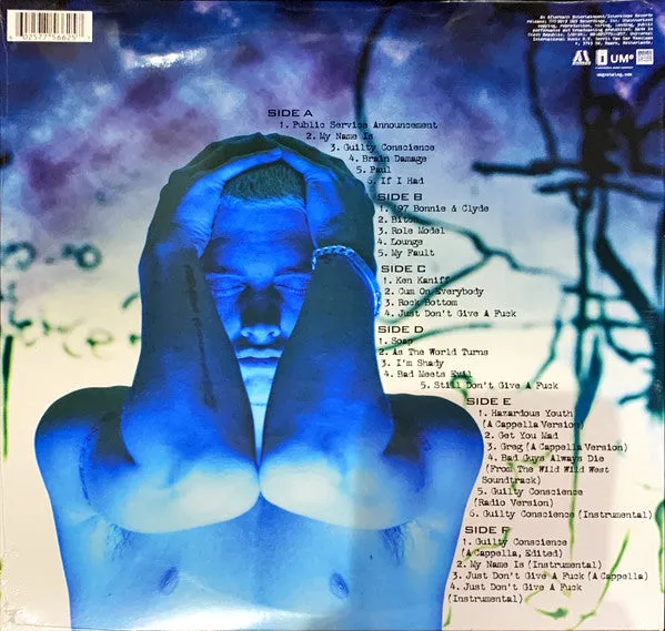 Eminem The Slim Shady LP Expanded 3LP vinile poster