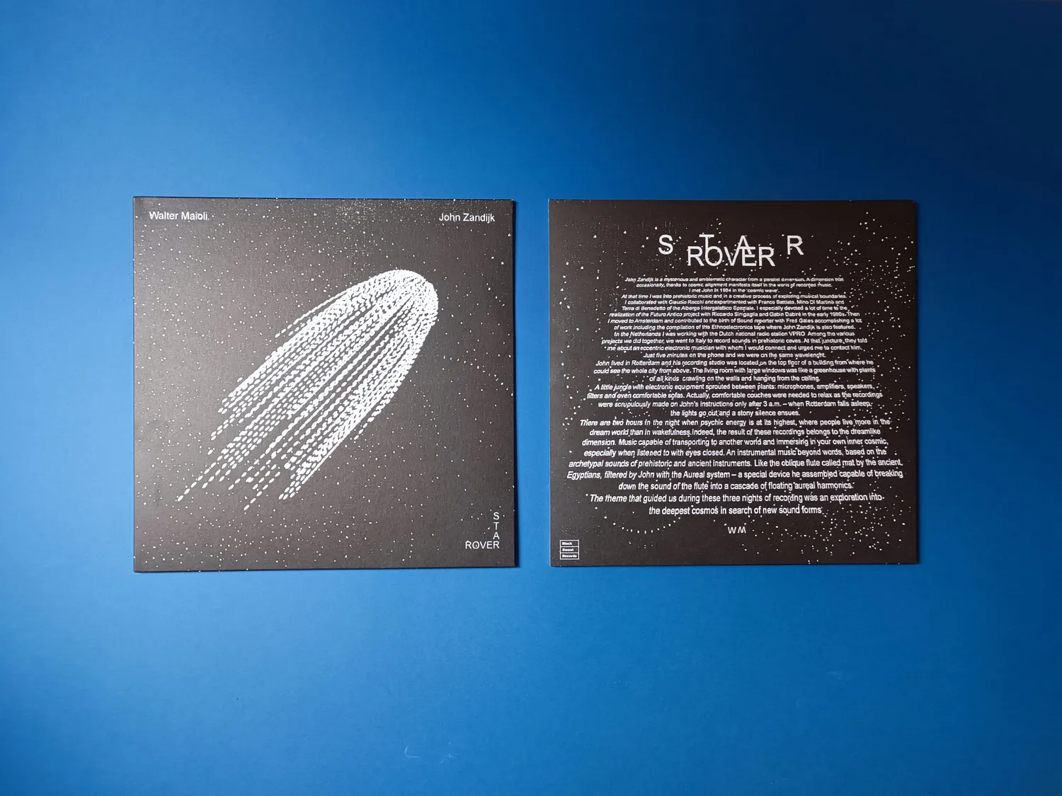 Walter Maioli & John Zandijk Star Rover vinile LP cosmico