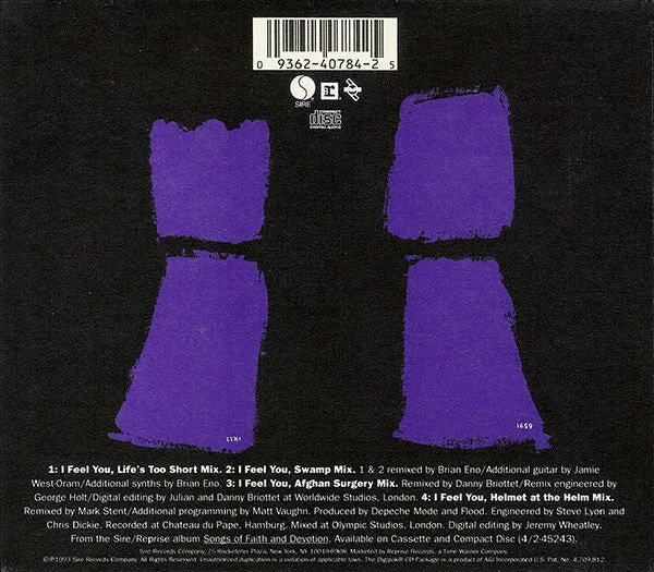 Depeche Mode I Feel You CD maxi singolo digipak
