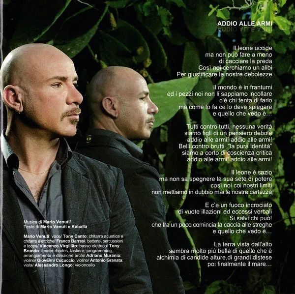 Mario Venuti Magneti CD album Universal 2006