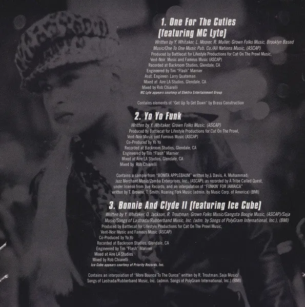 Yo Yo Total Control CD album G-Funk quasi mint