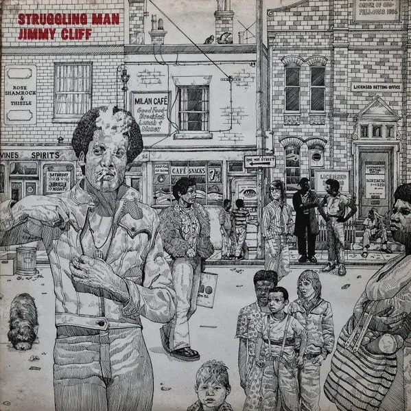 Jimmy Cliff Struggling Man vinile LP 1973 VG+