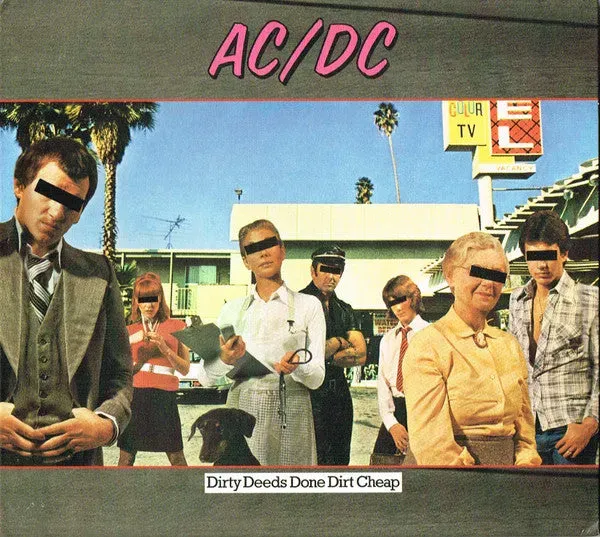 AC/DC Dirty Deeds Done Dirt Cheap cd remaster digipak