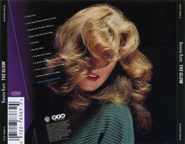 Bonnie Raitt The Glow CD rimasterizzato usato VG+