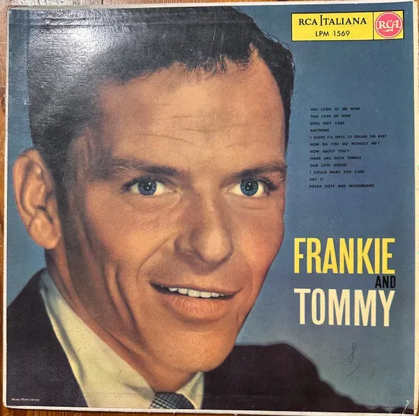 Frank Sinatra Frankie And Tommy vinile LP compilation 1958