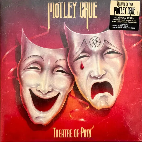 Mötley Crüe Theatre Of Pain LP vinile remaster 2022
