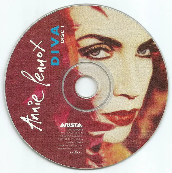 Annie Lennox Diva CD picture disc limited 2CD