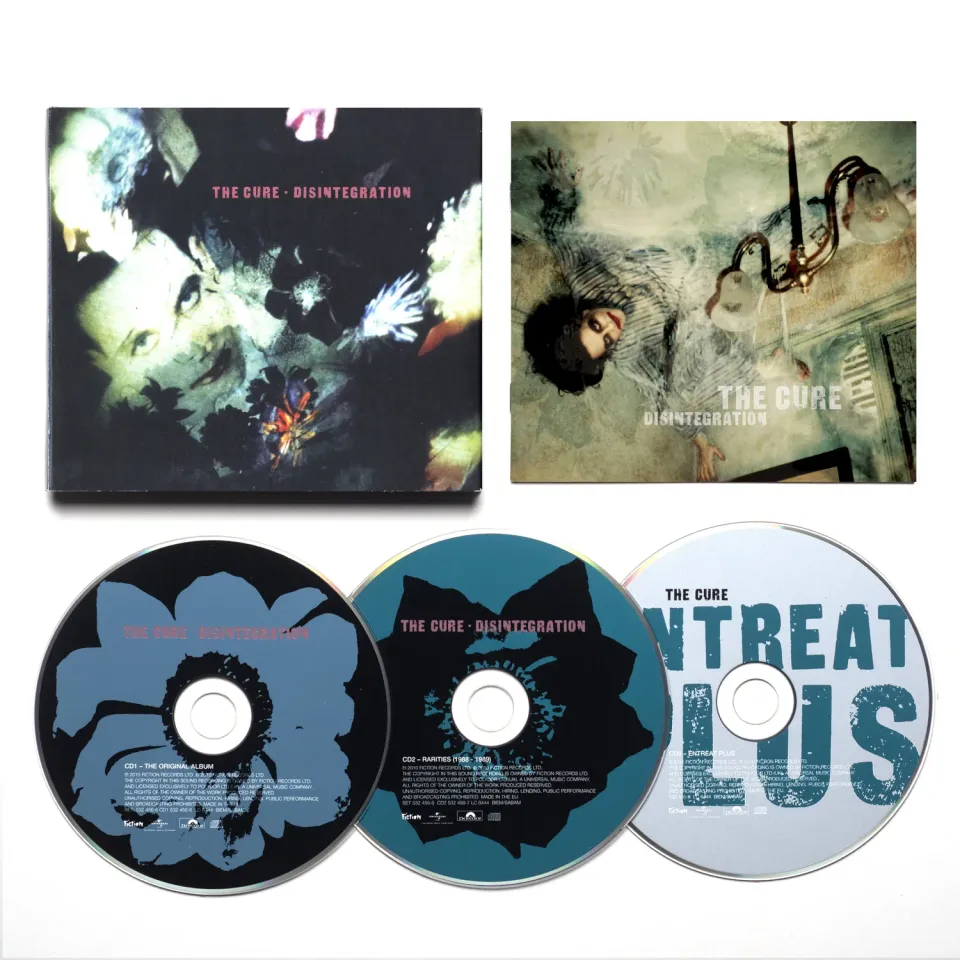 Polydor Disintegration Deluxe 3 CD remastered Cure