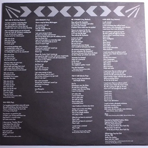 Iggy Pop Soldier LP vinile punk italiano 1980