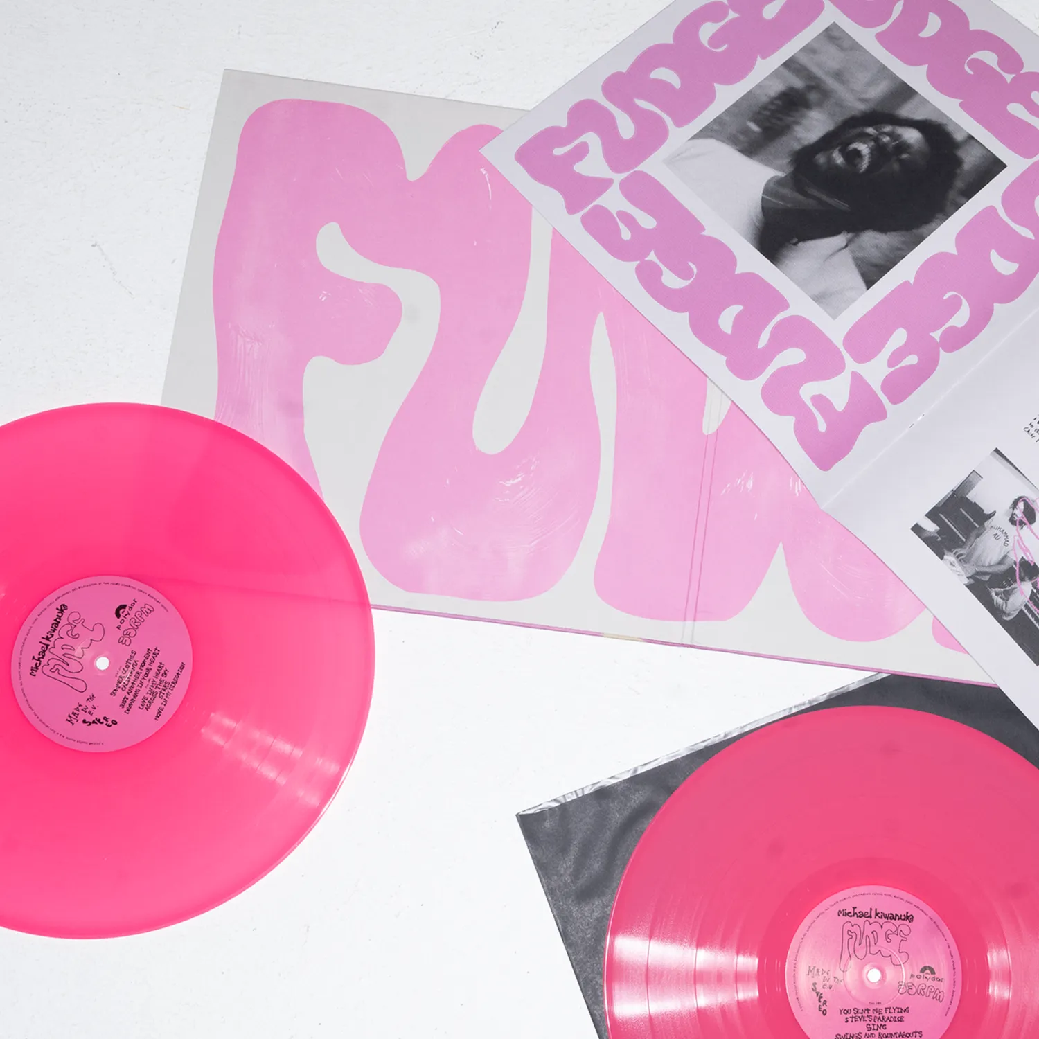Michael Kiwanuka Fudge 2LP vinile rosa esclusivo limitato