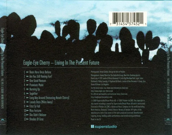Eagle-Eye Cherry Living In The Present Future CD pop rock