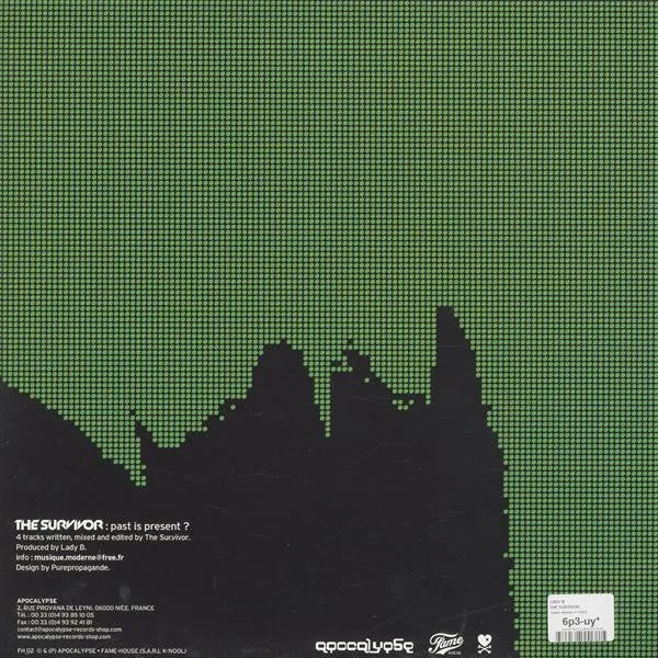 Lady B. Past Is Present 12" vinile techno