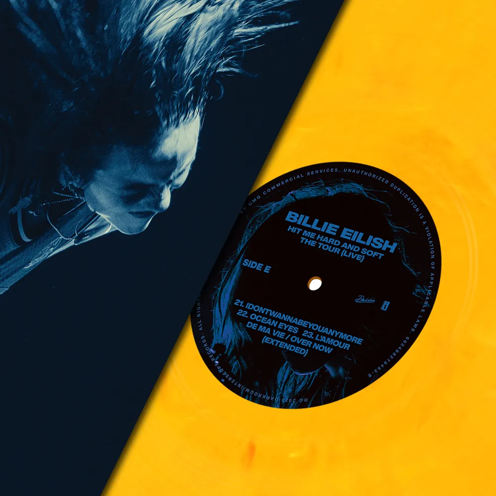 Billie Eilish Hit Me Hard And Soft Tour vinile live 3LP