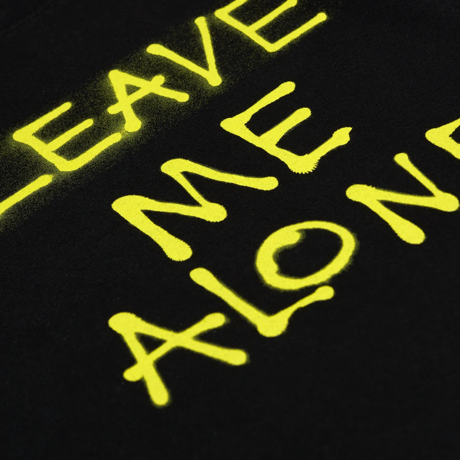 Polydor Leave Me Alone maglietta crop nera cotone