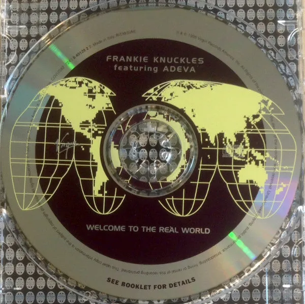 Frankie Knuckles Welcome To The Real World CD house VG+