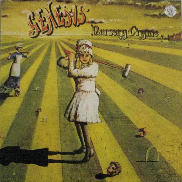 Genesis Nursery Cryme LP ristampa prog rock NM